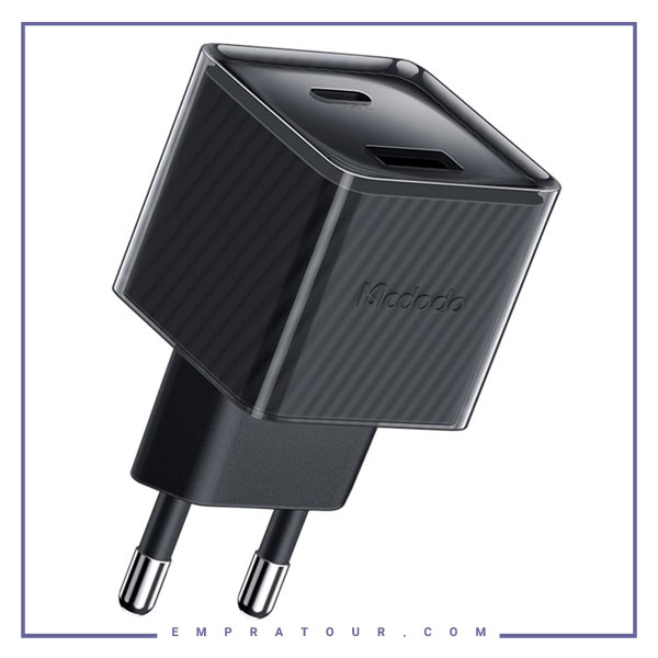آداپتور دو پورت 33 وات مک دودو Mcdodo GaN PD Fast Charging CH-415