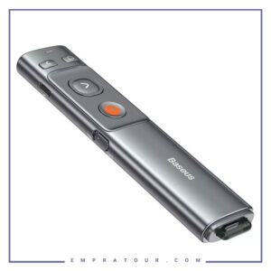 پوینتر و پرزنتر شارژی بیسوس نور سبز Baseus Wireless Presenter WKCD010013