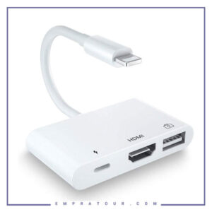 تبدیل لایتنینگ به HDMI کوتتسی Coteetci Lightning To HDMI 3in1 OTG 33007