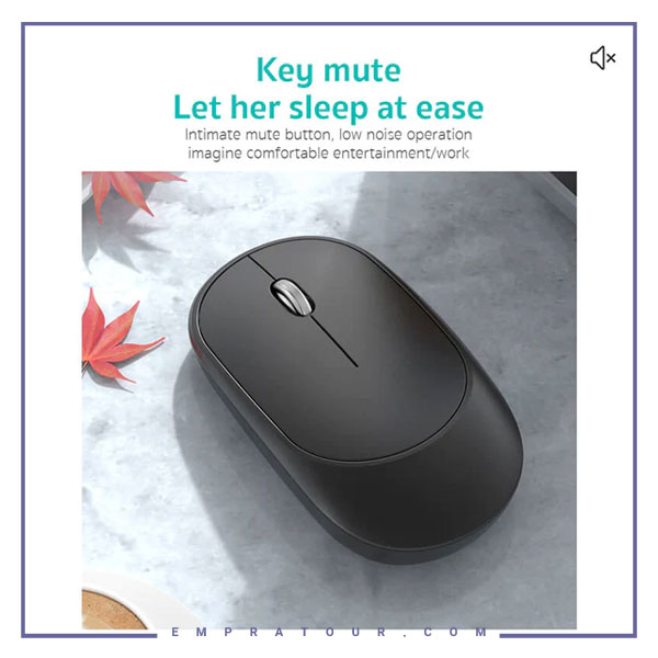 موس بی سیم دو حالته Coteci Universal Bluetooth Mouse 84001