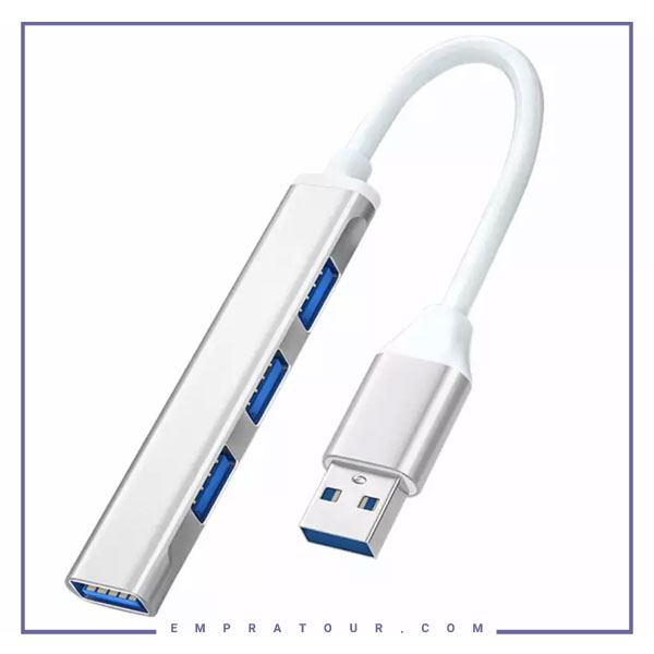 هاب چهار پورت یو اس بی کوتسی Coteetci 4in1 4 port usb2.0*3 usb3.0*1 HUB 83003-TS