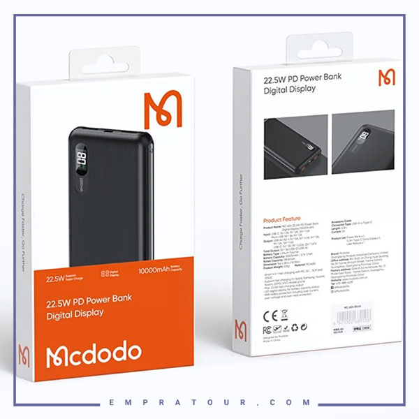 پاوربانک 10000 مک دودو MC-434