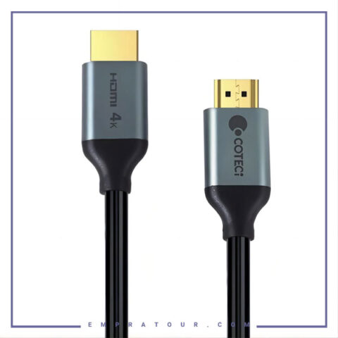 کابل HDMI 4K کوتسی 2 متر Coteci Hdmi 2.0 Dual Port 87102