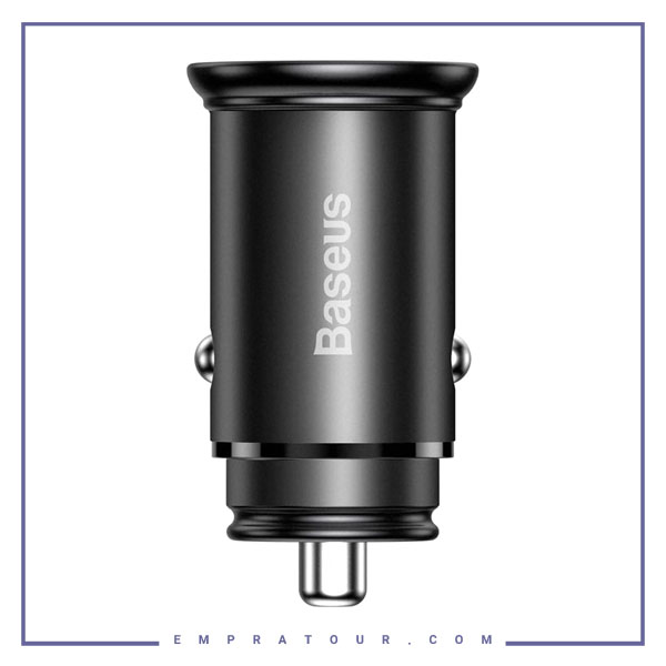 شارژر فندکی 30 وات دو پورت بیسوس Baseus PPS Quick Charger Car Support VOOC CCYS-C01