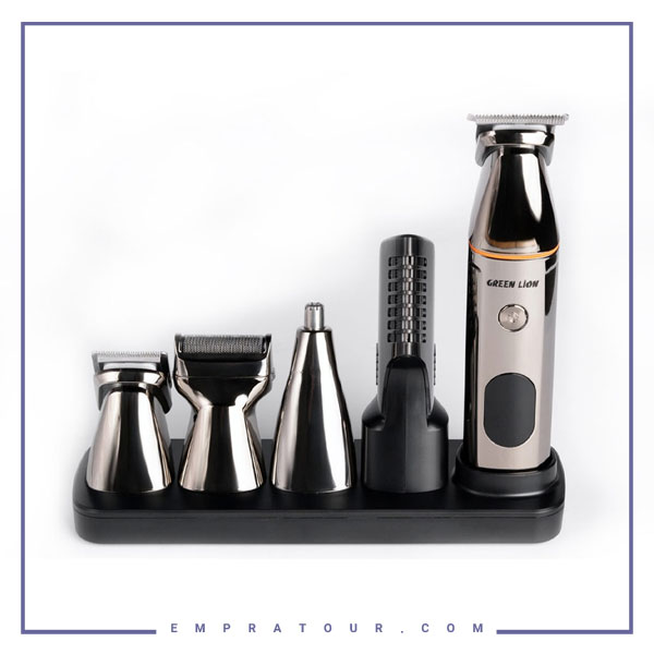 ماشین اصلاح سر 5 کاره گرین لاین Green Lion 5 In 1 Multi-Function Hair Clipper Set 600mAh