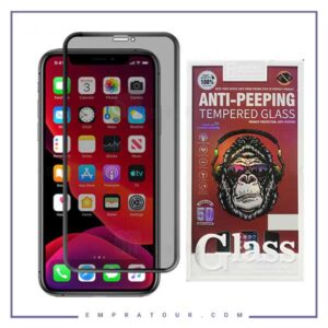 گلس حریم شخصی آیفون Mocoson Full Glue Full Coverage Anti-Peeping Glass Iphone 15