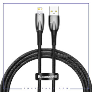 کابل شارژ لایتنینگ 1 متر بیسوس Baseus Glimmer Fast Charging Data Cable CADH000201