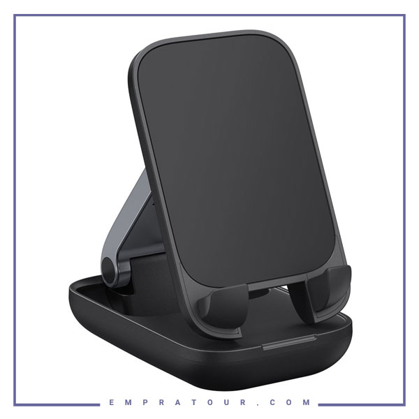 هولدر موبایل تاشو رومیزی موبایل بیسوس Baseus BS-HP008 Seashell Series Phone Stand B10551500411