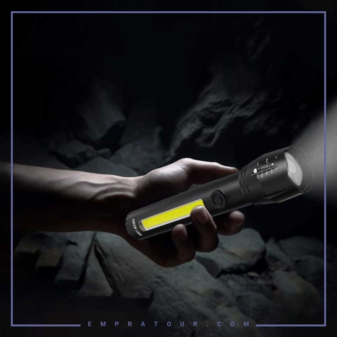 چراغ قوه دو کاره گرین لاین Adjustable Torch