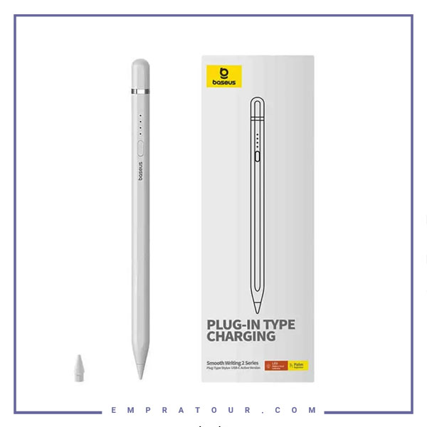 قلم لمسی آیپد بیسوس Baseus BS-PS029 Smooth Writing 2 Plug in Type Charging P80015806211
