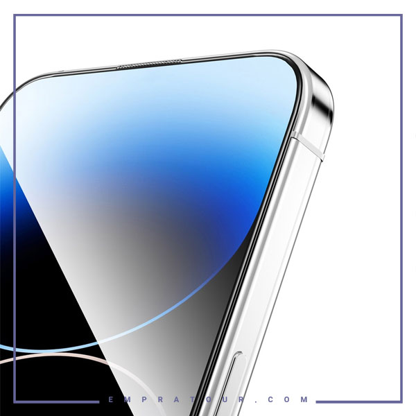 گلس شیشه ای تمام چسب گرین لاین آیفون Iphone 15 Pro
