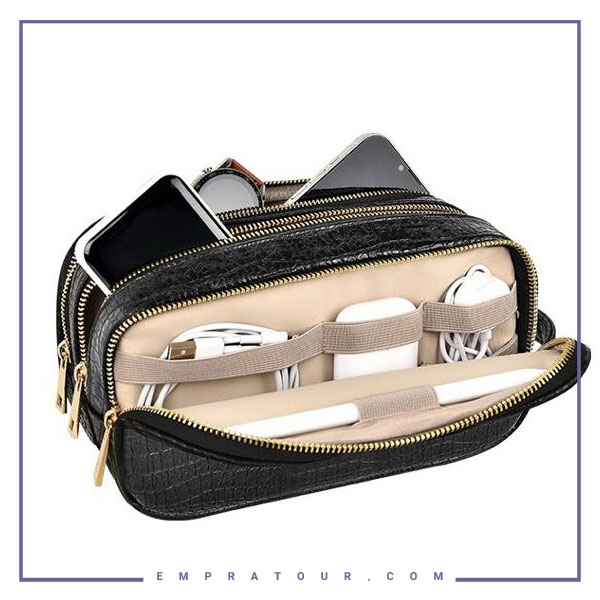کیف دستی چرمی اکسسوری گرین لاین Citizen Croco Leather Pouch