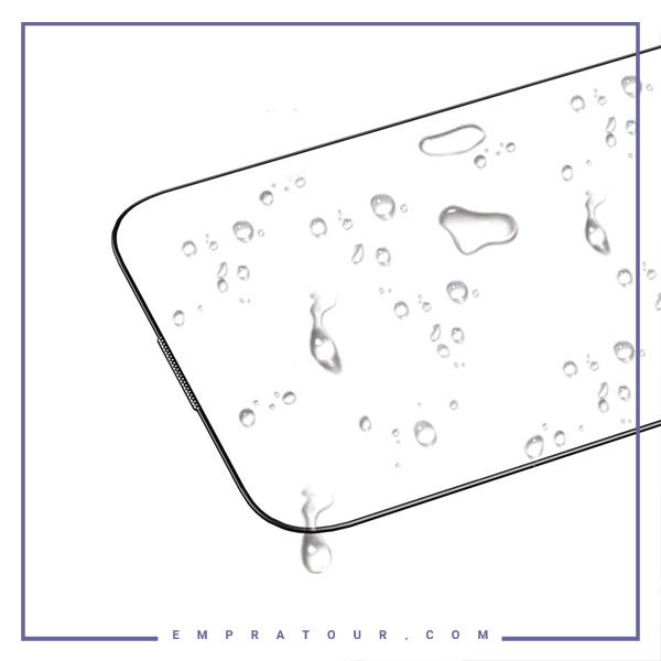 گلس شیشه ای تمام چسب گرین لاین آیفون Iphone 15 Pro Max