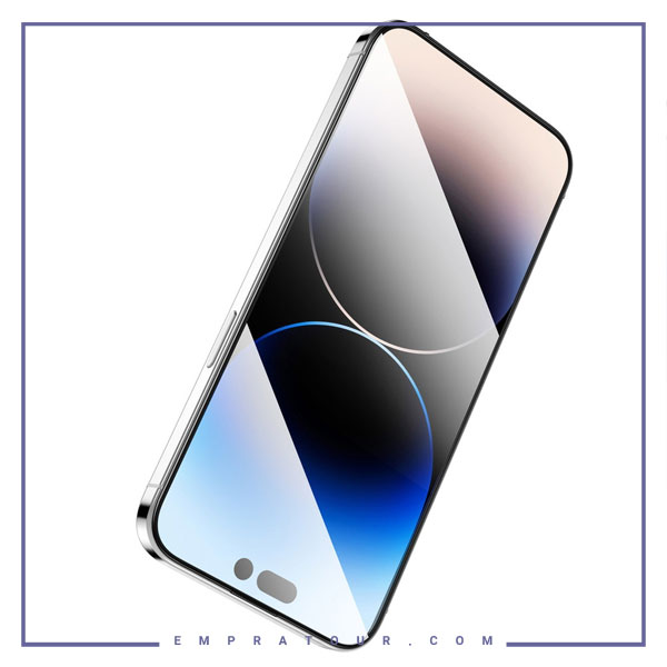 گلس شیشه ای تمام چسب گرین لاین آیفون Iphone 15 Pro