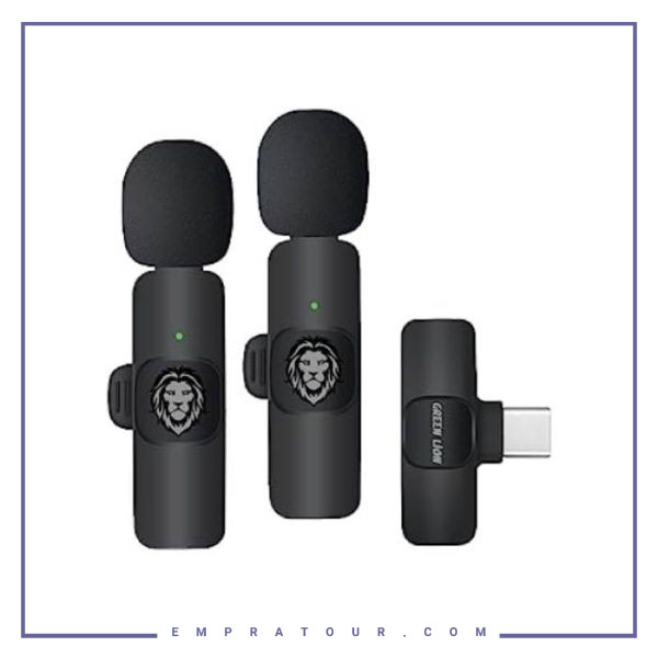 میکروفون 3 در 1 گرین لاین Green Lion 3in1 Wireless Microphone