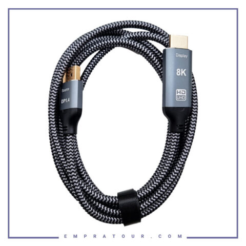 کابل دیسپلی به اچ دی ام ای 2 متر کوتسی Coteci Dp To Hdmi HD 8K Cable 87406