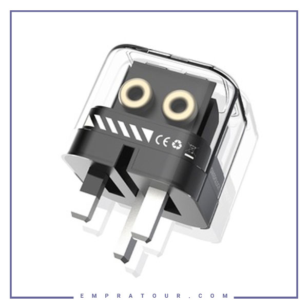 آداپتور شارژ دوپورت 35 وات پاورولوژی Powerology Crystalline Series Dual PD GaN PWCUQC020