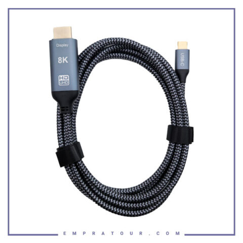 کابل تبدیل USB-C به HDMI کوتسی 2 متر Coteci Type-C to HDMI Cable 87410