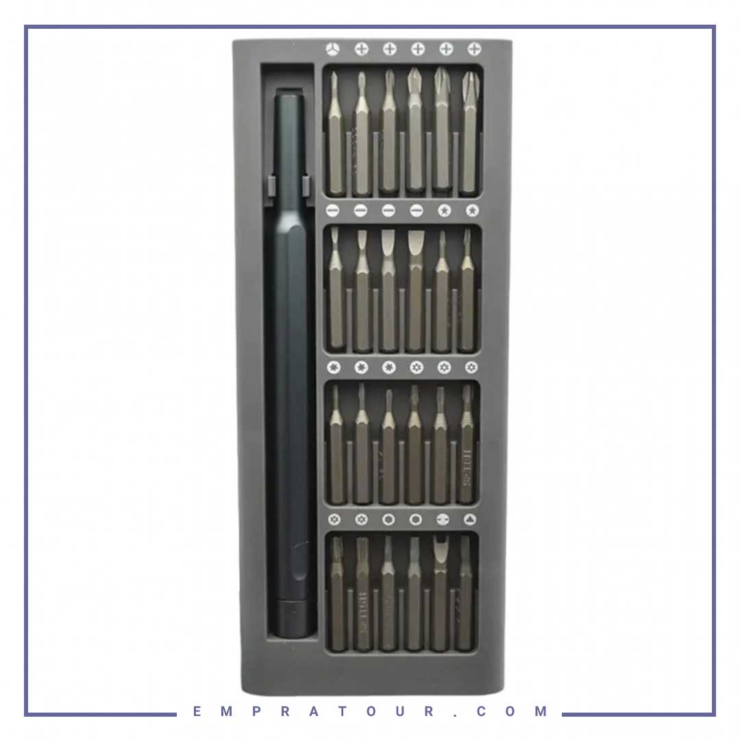 مجموعه 24 عددی پیچ گوشتی ارلدام مدل ET-T01