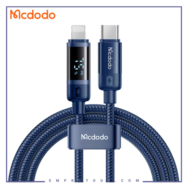 کابل تایپ سی به لایتنینگ 1.2 متر مک دودو Mcdodo Type-C To Lightning Data Cable CA-5211