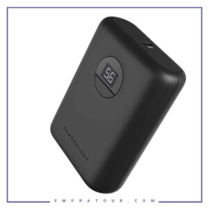 پاوربانک 20 وات 10000 با کابل پاورولوژی Powerology Ultra-Compact PD Power Bank PPBCHA04