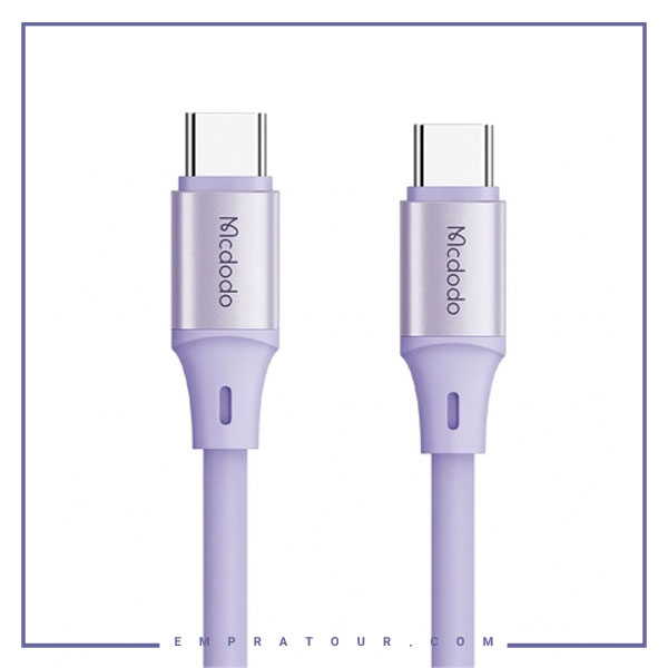 کابل دو سر تایپ سی 65 وات 1.2 متر مک دودو Mcdodo Type-C to Type-C Data Cable CA-2213