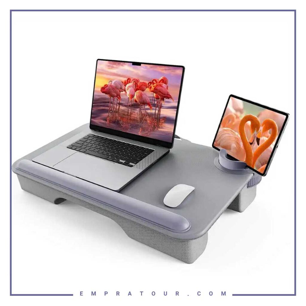 میز لپتاپ چندکاره گرین لیون مدل Green lion GNMULFLAPDK multi-functional desk 17 inch