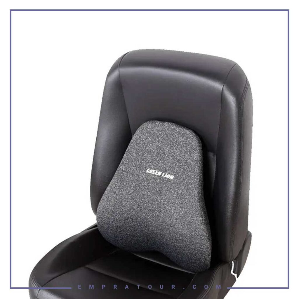 کوسن صندلی خودرو فوم مموری گرین لاین Green Lion Memory Foam Seat Cushion GNMESEATCSNBK