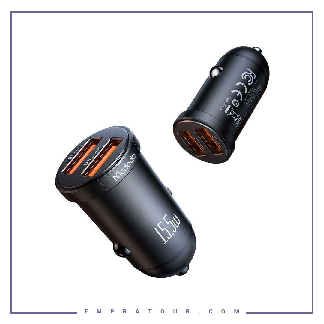 شارژر فندکی فست شارژ مک دودو Mcdodo CC-295 3.1A 15.5W