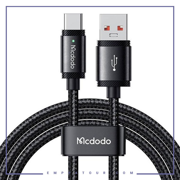 کابل شارژ تایپ سی 120 وات 1.5 متر مک دودو Mcdodo Super Charge Data Cable CA-4730