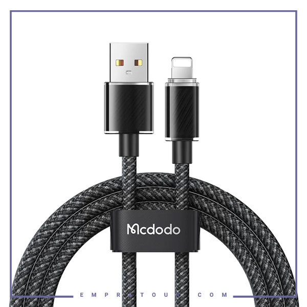 کابل شارژ لایتنینگ 1.2 متر مک دودو Mcdodo Lightning Data Cable CA-3641