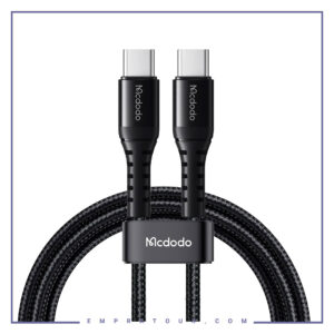 کابل دو سر تایپ سی 60 واتی 20 سانتی مک دودو Mcdodo Type c To Type C data Cable CA-5640