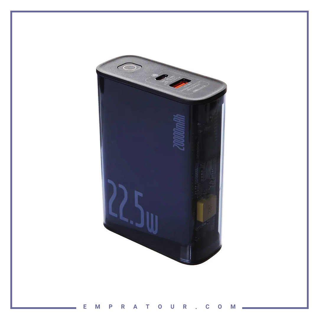 پاوربانک شفاف 22.5 وات 10000 بیسوس P10019700302-00