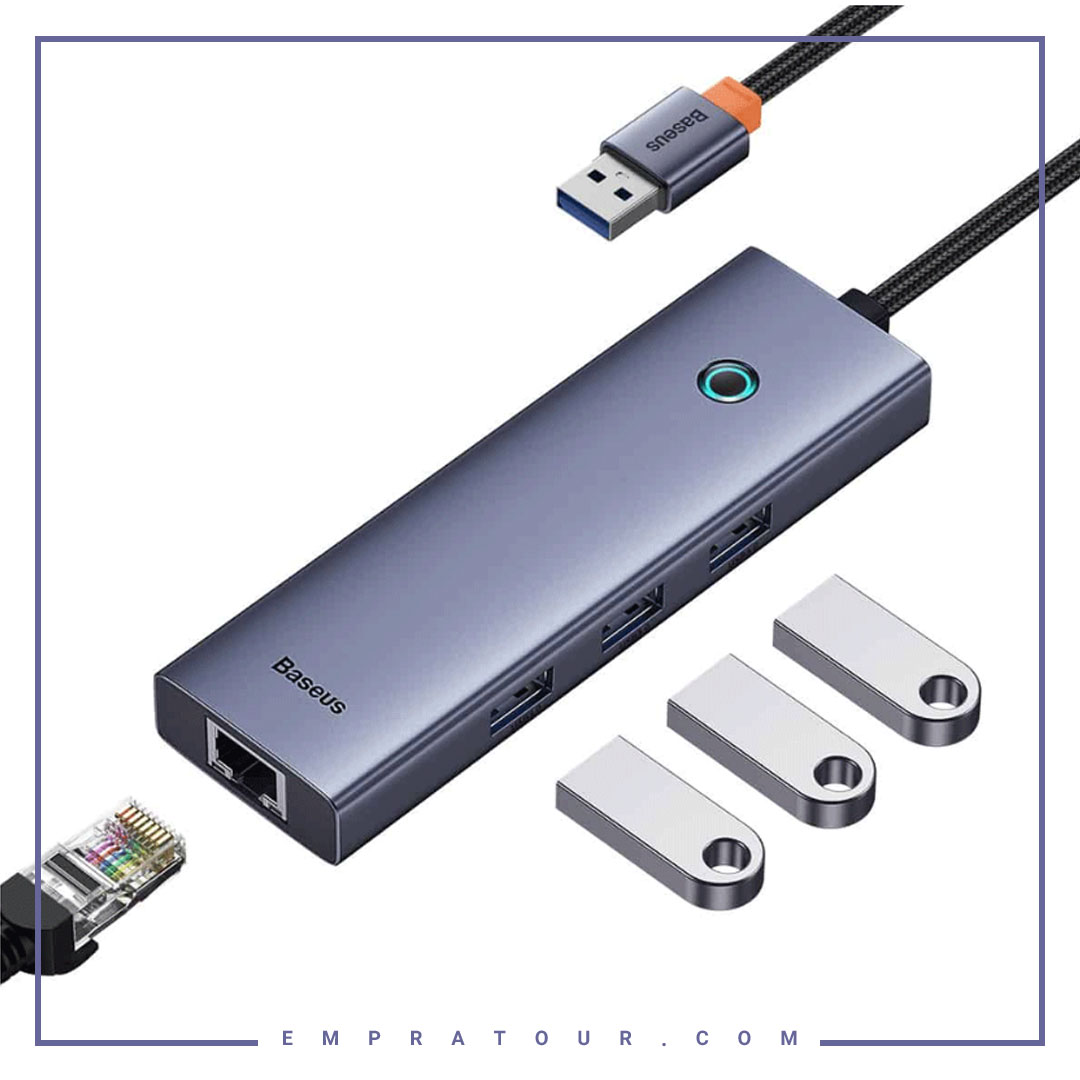 هاب USB چهار پورت بیسوس BS-OH109