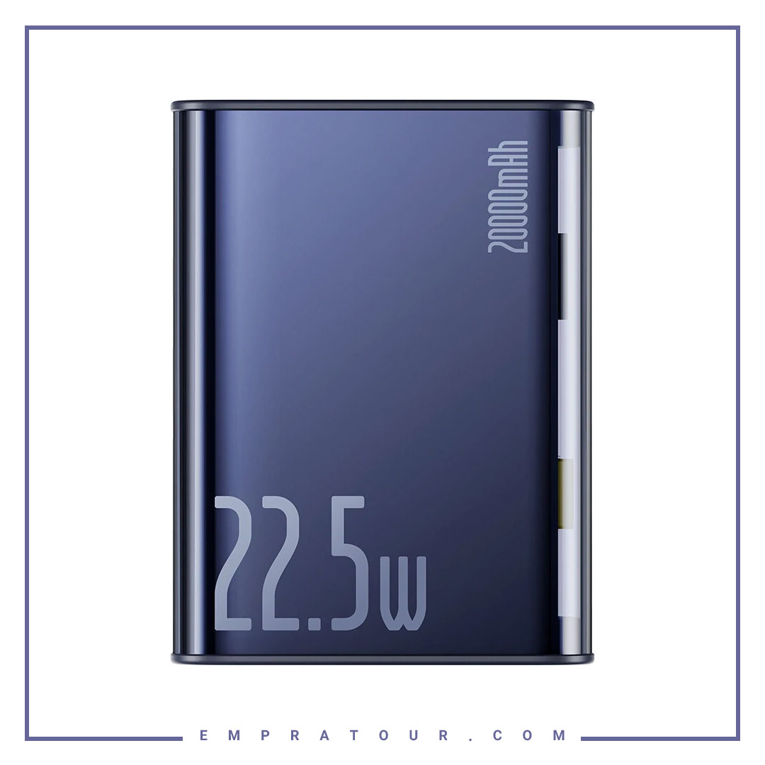 پاوربانک شفاف 22.5 وات 20000 بیسوس P10019701302-00