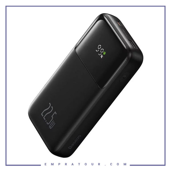 پاوربانک 20000 با کابل همراه لایتنینگ و تایپ سی بیسوس Baseus Comet Series 22.5W Power Bank PPMD20 P10022503112