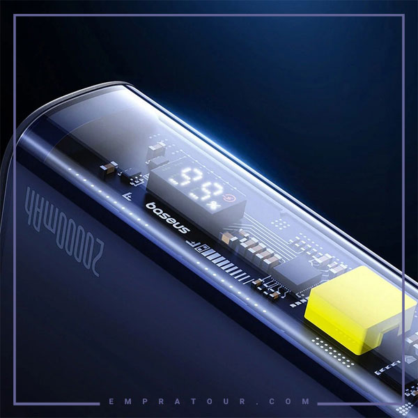 پاوربانک شفاف 30 وات 20000 بیسوس PPTSZ2030 P10019702302
