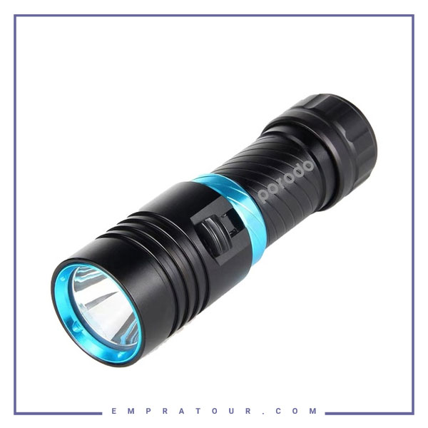 چراغ قوه ضد آب 1200 لومن پرودو Porodo Waterproof Flashlight PD-CRLDFLCS