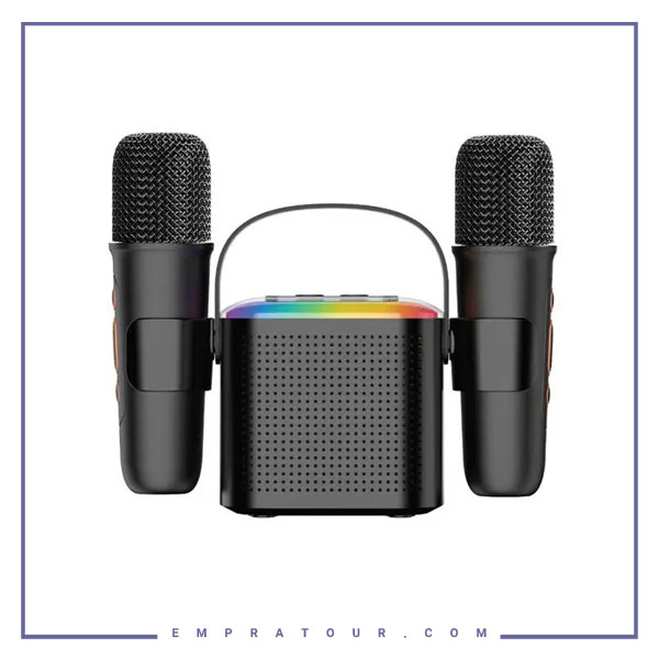 اسپیکر کارئوک 2در1 گرین لاین Green Lion 2 in 1 Karaoke Speaker GN2IN1KRSPKBK