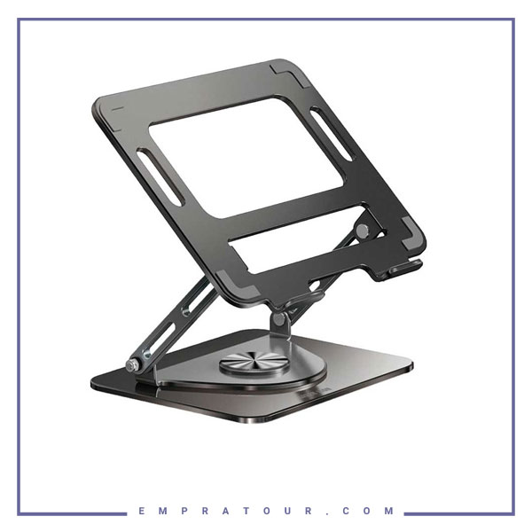 پایه لپ تاپ چرخشی گرین لاین Green Lion 360 Rotatable Laptop Stand GN360LAPSDBK