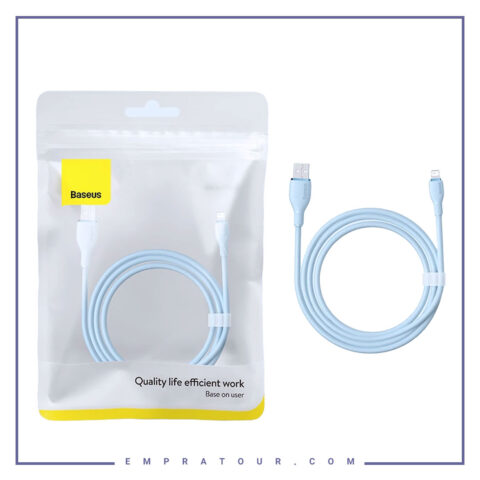 کابل شارژ لایتنینگ بیسوس Baseus Lightning Pudding Series CB0000052