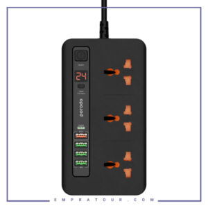 چند راهی برق پرودو PORODO Multi-Port Super Hub PD-FWCH013