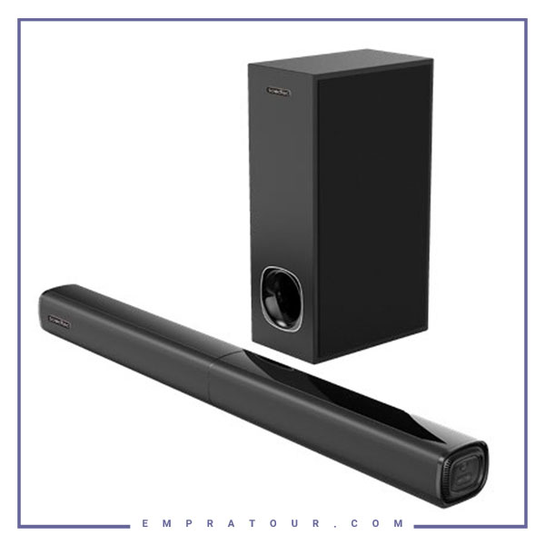 ساندبار 100 واتی ساندتک پرودو Porodo Soundtec 2.1 Channel Soundbar Max PD-STBS100W