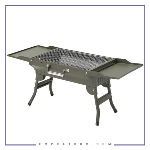 اجاق باربیکیو و گریل قابل حمل پرودو Porodo Portable Folding Seated BBQ Grill PD-LCFCGO
