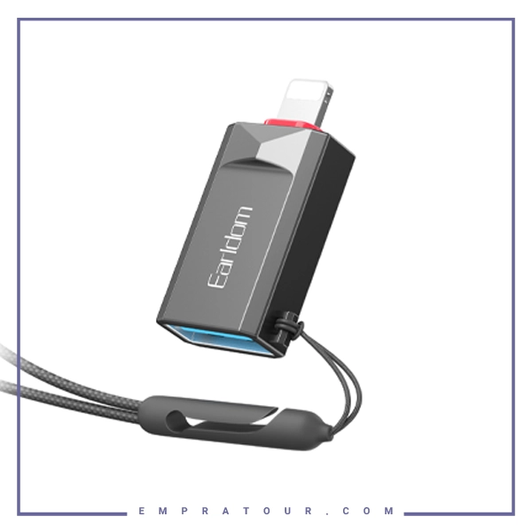 تبدیل OTG آیفون Earldom USB To lightning OT87L