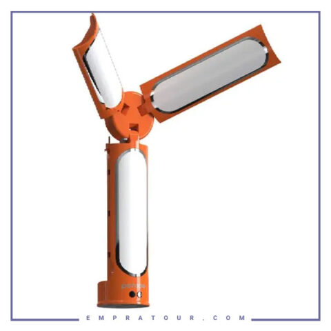چراغ قوه تاشو و پاور بانک پرودو Porodo Folding light PD-CMFL60WR