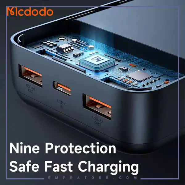 پاوربانک 10.5 وات 20000 مک دودو Mcdodo Digital Display Power Bank MC-443