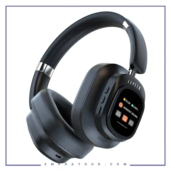 هدست بلوتوثی با صفحه نمایش لمسی لولو Hybrid ANC Headphone