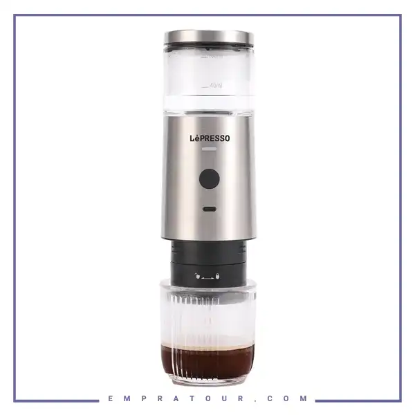 اسپرسوساز قابل حمل استیل لپرسو  LePresso Stainless Steel Portable Espresso Maker