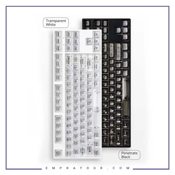 کیبورد مکانیکی شفاف کوتسی Coteci mechanical Keyboard 84022